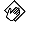 A hand icon.