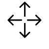 A four-arrow icon.