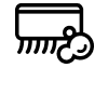 Brush and soap icon
