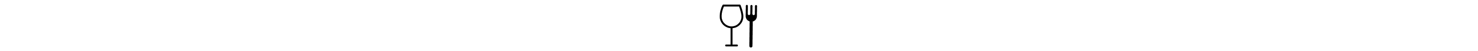酒杯和叉子图标