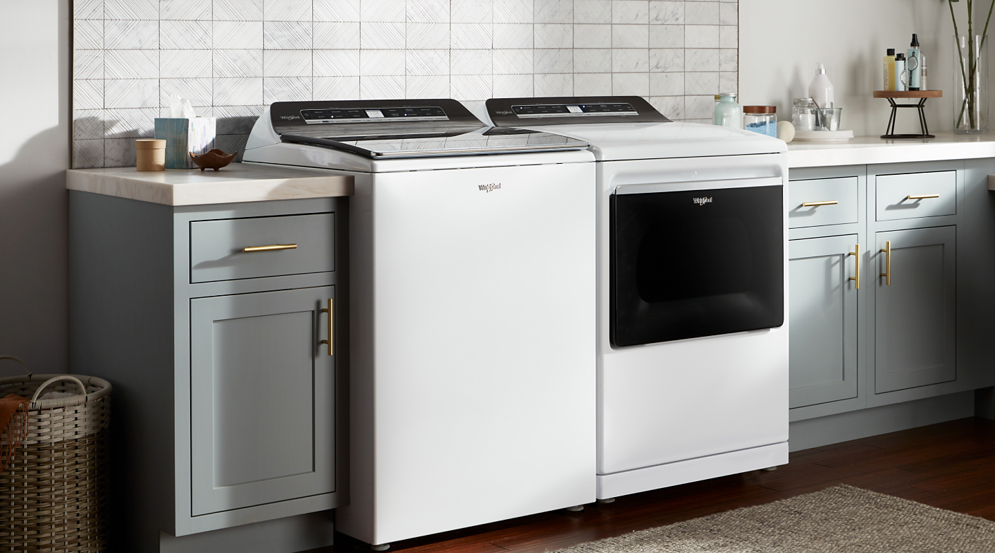 Whirlpool® washer and dryer set
