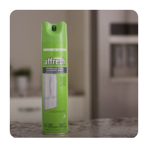 Close up of affresh® stainless steel cleaner