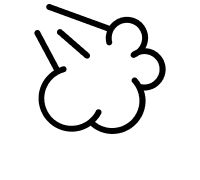 A steam puff icon.