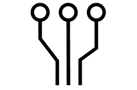 Electrical connection icon