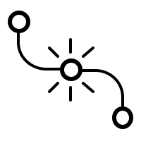 Power connecting icon