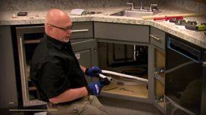 Hooking up a whirlpool dishwasher top