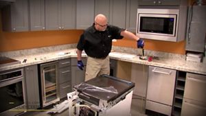 Installing kitchenaid deals dishwasher