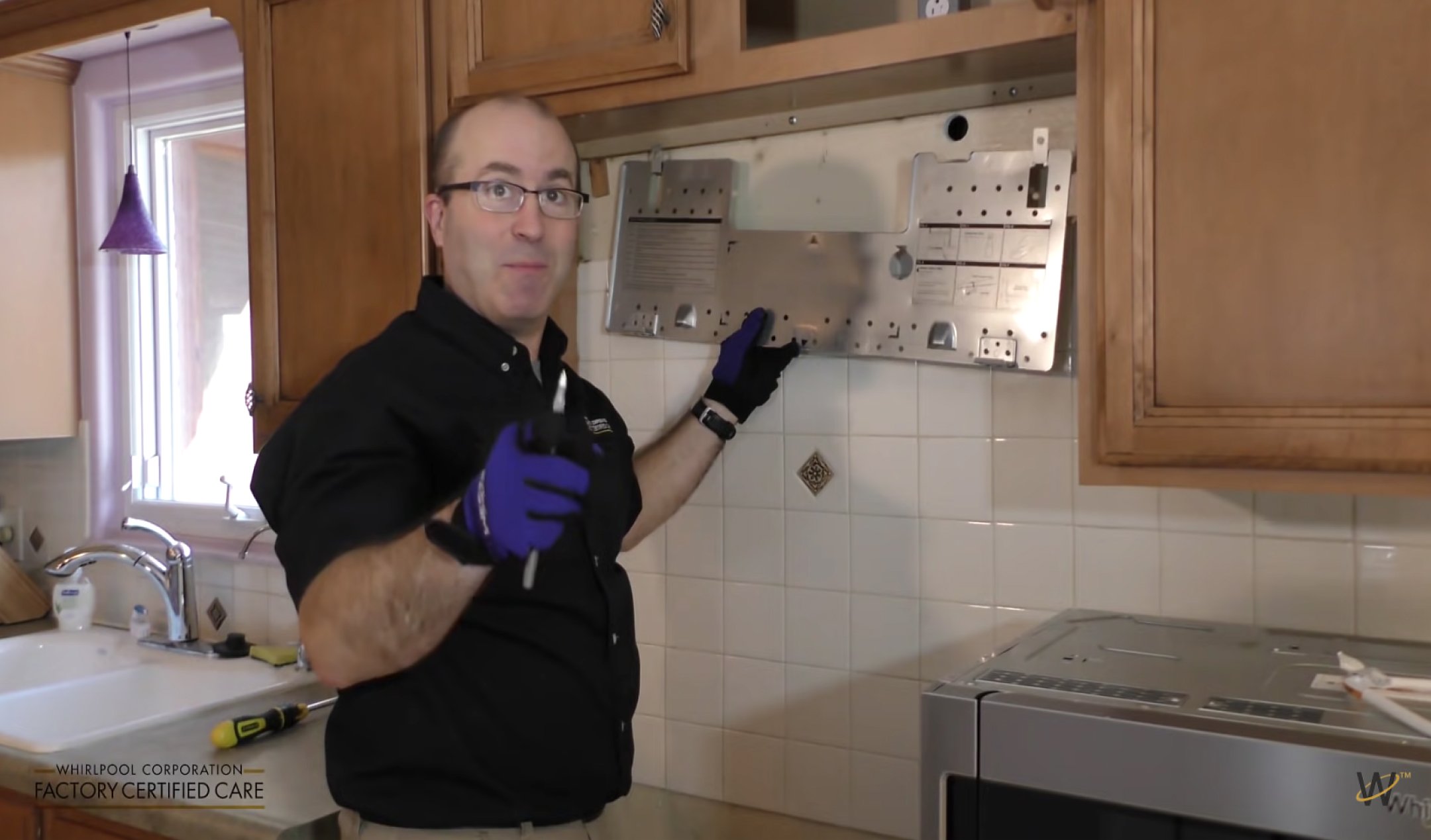 kitchens - How to place an OTR microwave next to a wall - Home Improvement  Stack Exchange