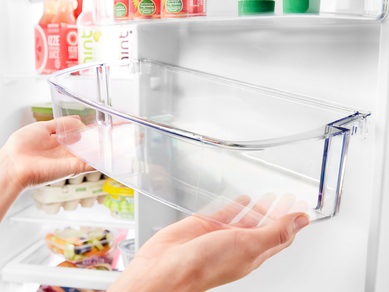A removable refrigerator storage bin A removable refrigerator storage bin