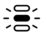 Indicator light icon