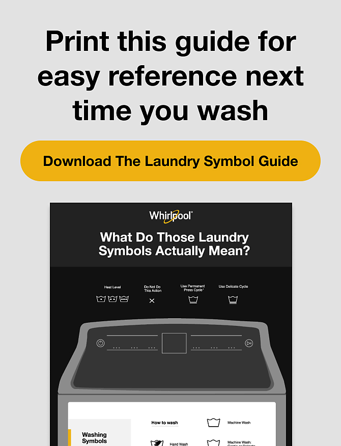 Download the laundry symbol guide