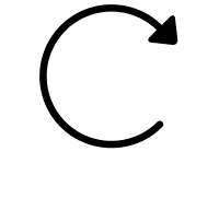 A turn-over icon