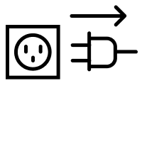 A plug and outlet