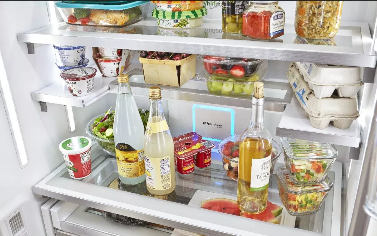 Kitchen Details Clear Medium Refrigerator Shelf Organizer
