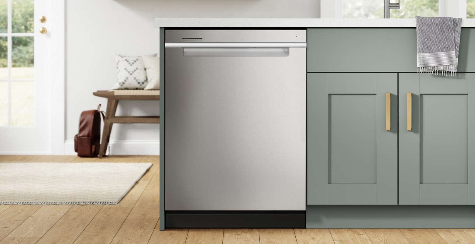 Click to explore dishwashers by finish