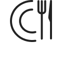 Place setting icon