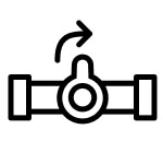 Gas connection icon