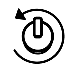 Thermostat knob rotating icon