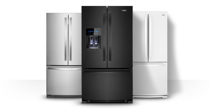 Whirlpool® french door refrigerator.
