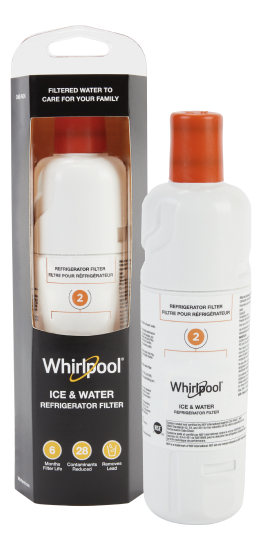 Whirlpool® water filter 2.