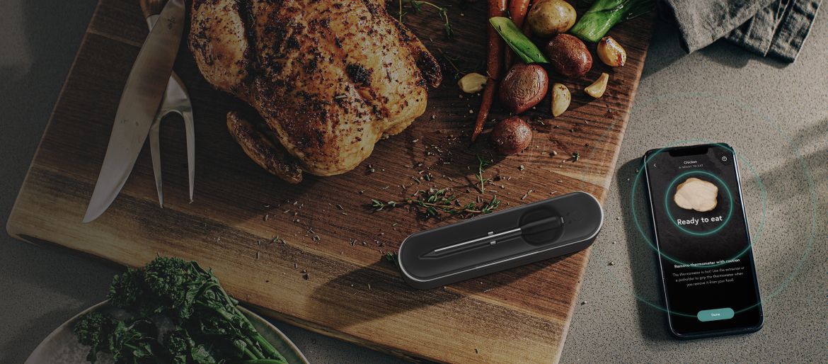 Yummly® Smart Meat Thermometer.