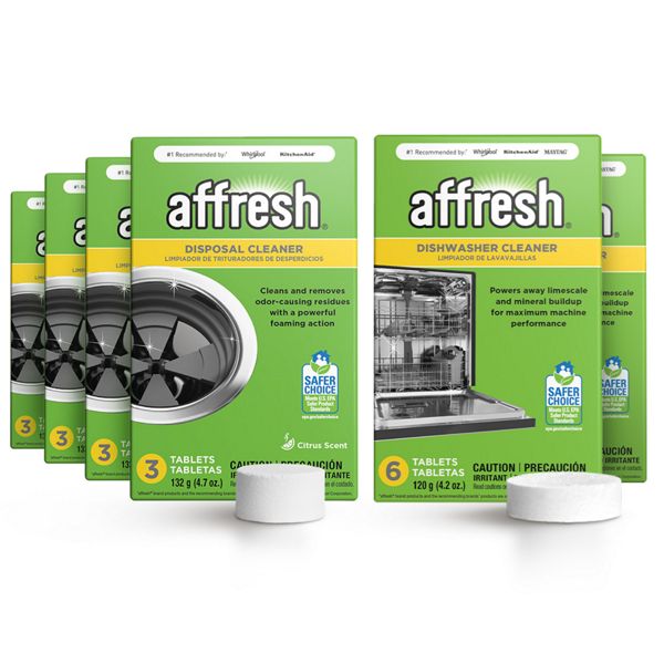 affresh® Dishwasher Cleaner Tablets 6 Count (2), affresh® Disposal