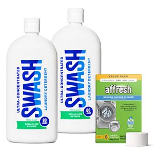 Amana affresh Washing Machine Cleaner Tablets - 6 Count, Swash Smells Like Nothing Laundry Detergent (2)