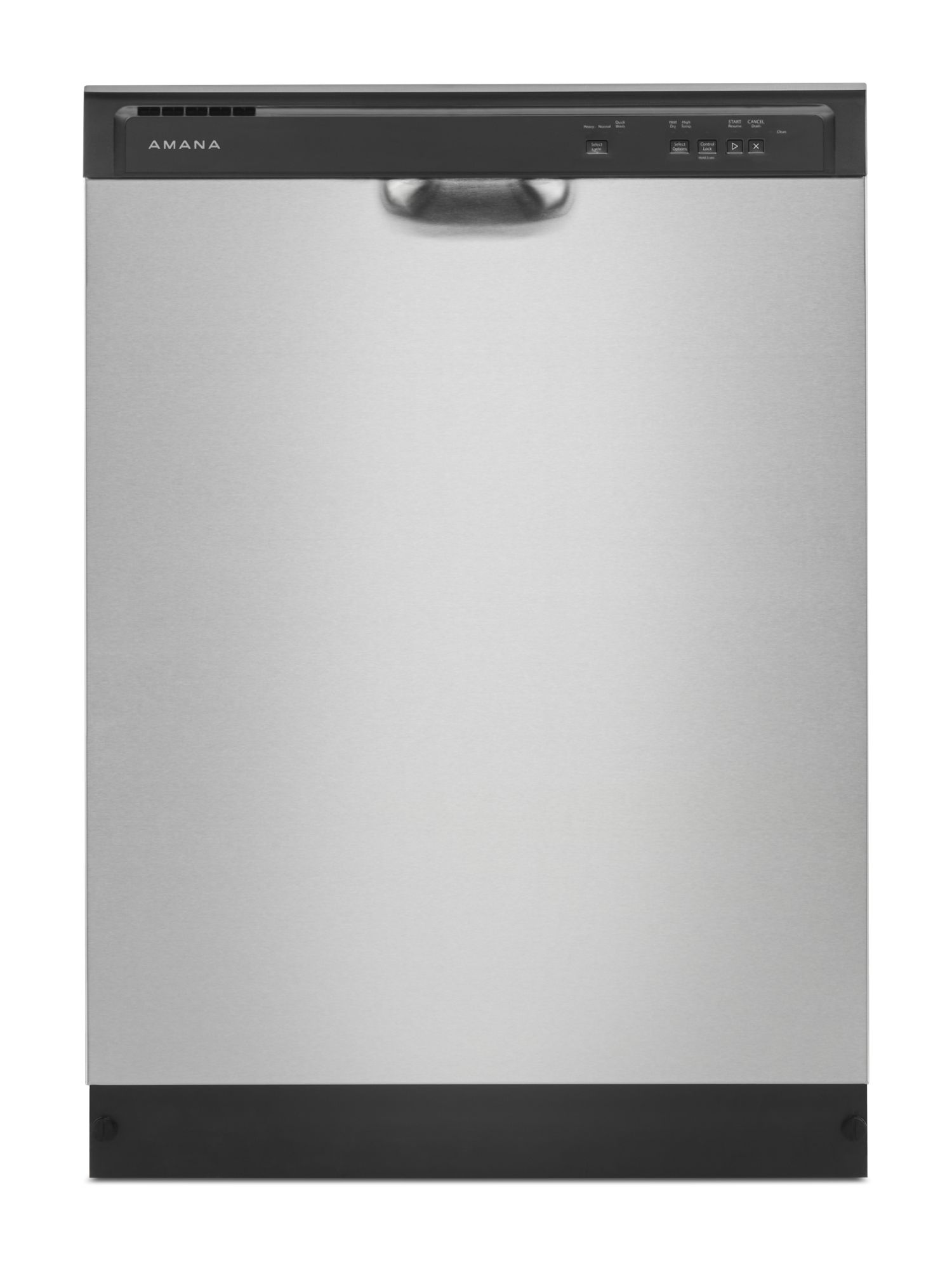 Amana Dishwasher with Triple Filter Wash System in Stainless Steel