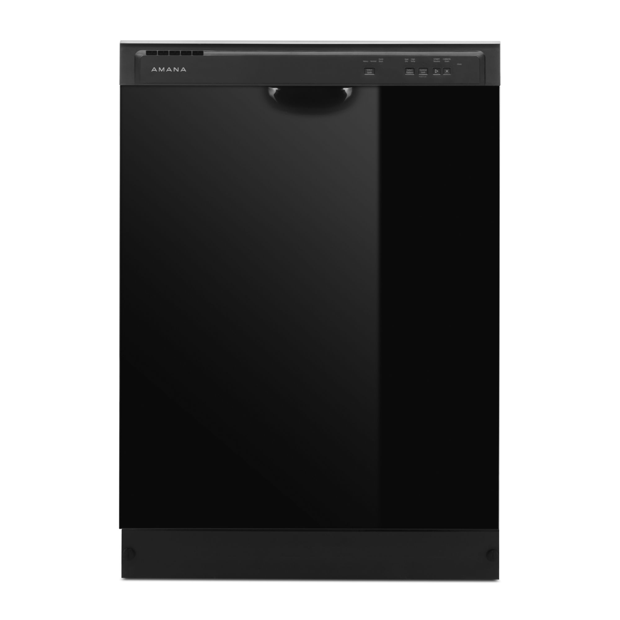 Amana 24 Inch Plastic Tub Dishwasher Black ADFS2524RB Picture 1
