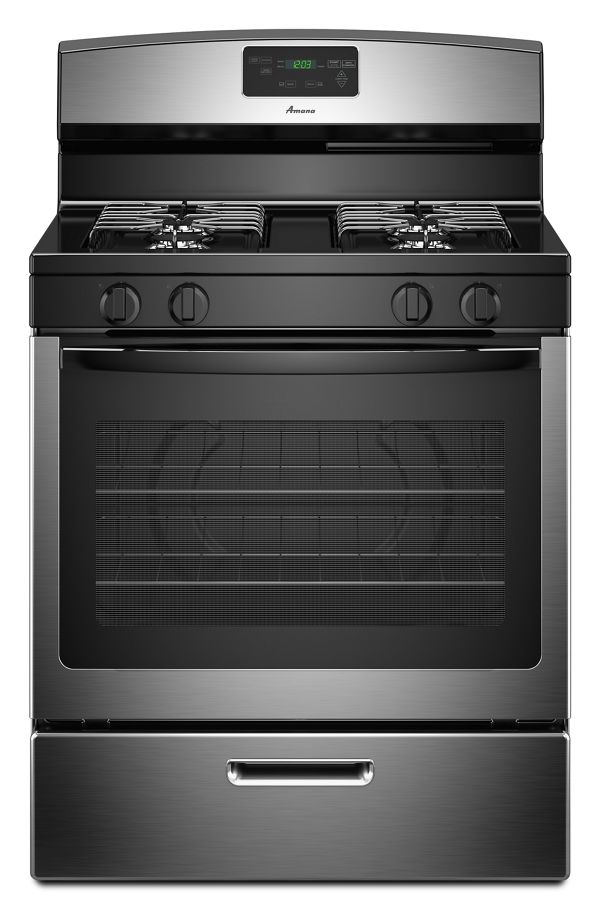 30-inch Gas Range with Easy Touch Electronic Controls