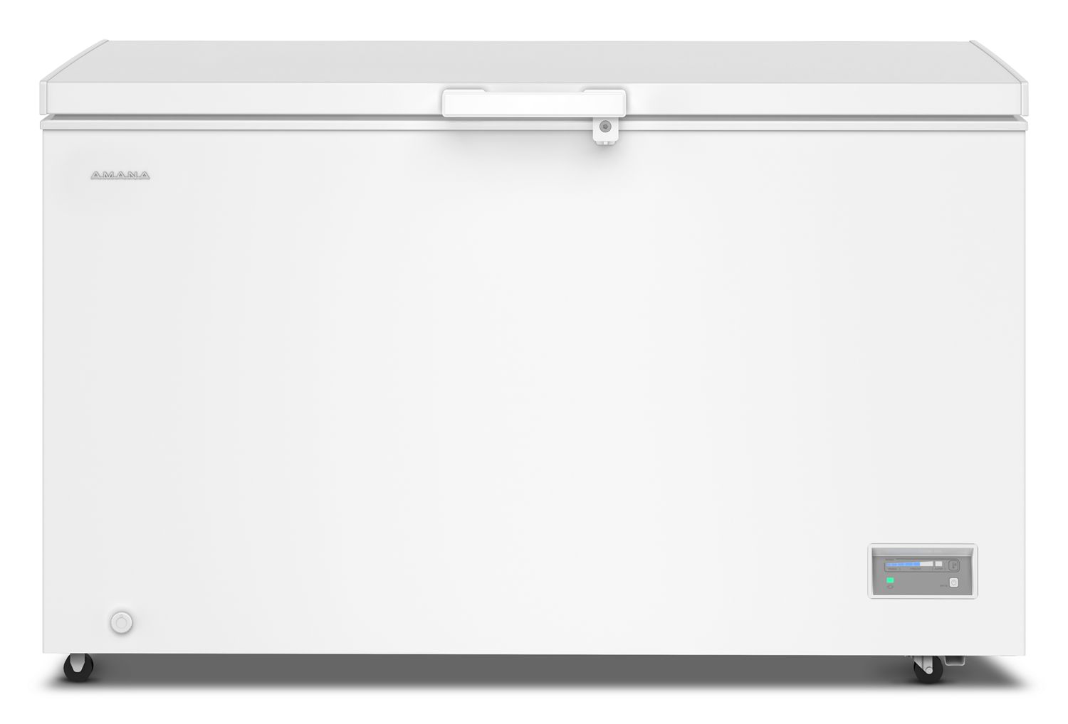 16.0 Cu. Ft Amana 16 Ft. Chest Freezer with Up-Front Temperature Control System in White