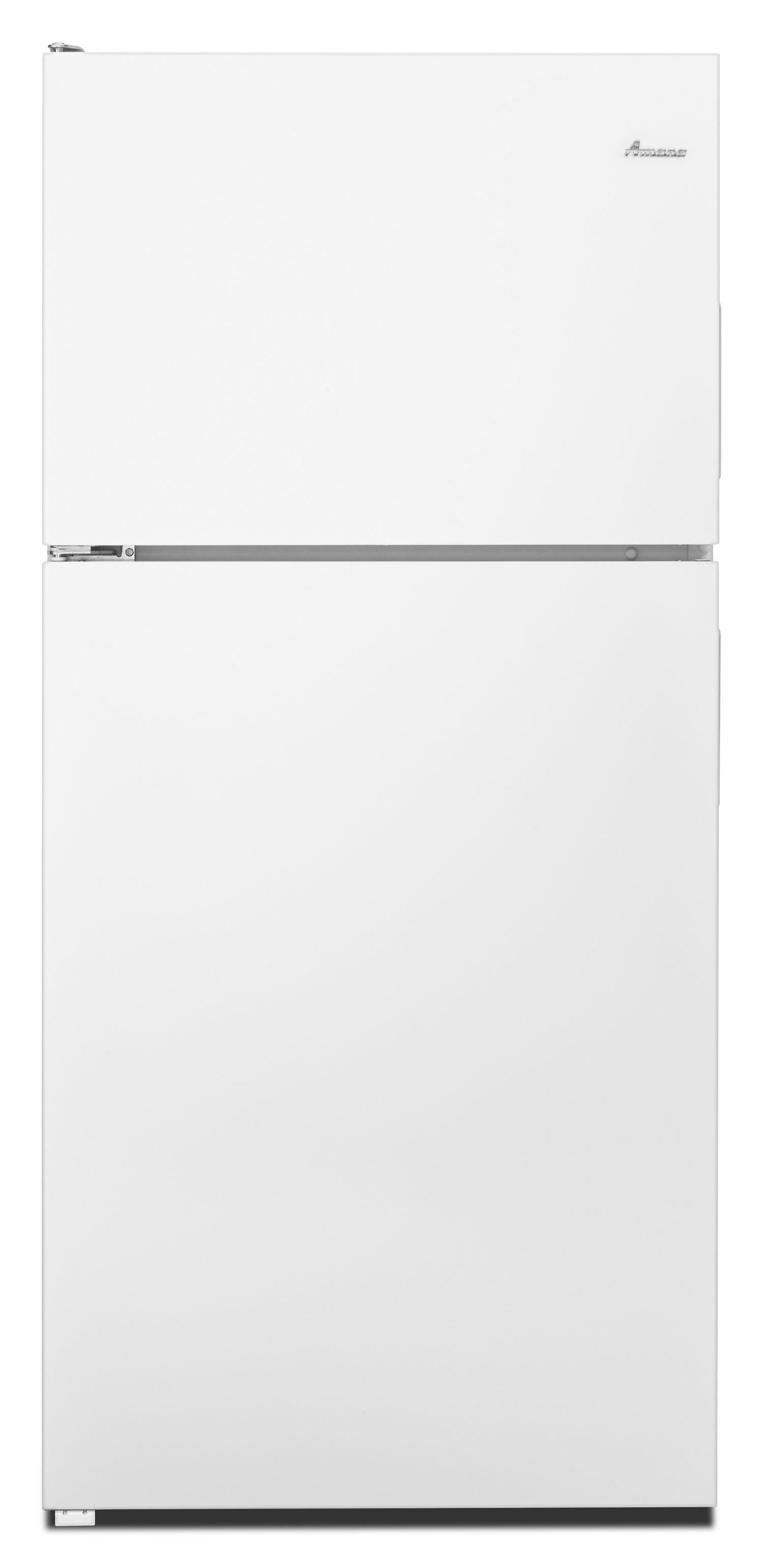 Amana 30" Top-Freezer Refrigerator with Glass Shelves in White