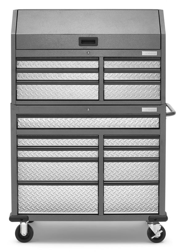 Premier 41 inch (104.1 cm) 15-drawer Mobile Tool Chest Combo