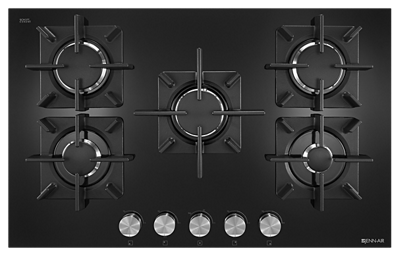 30 Gas-on-glass Cooktop with 5 Burners 