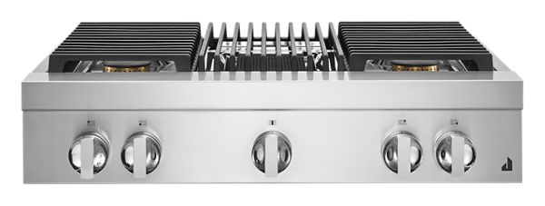 NOIR™ 36" Gas Professional-Style Rangetop with Grill