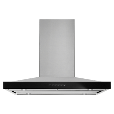 Lustre Stainless 36" Pyramid Style Island Mount Canopy Hood