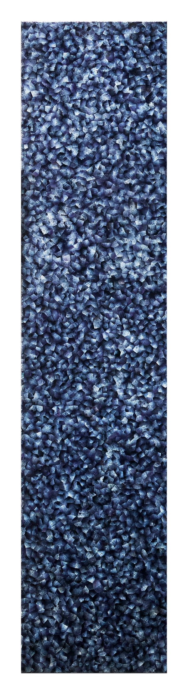 18" Elements Collection Mussel Shell Blue Custom Column Panel