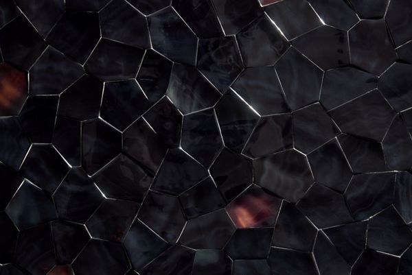 24" Elements Collection Dark Pen Carnelian Custom Wine Column Panel