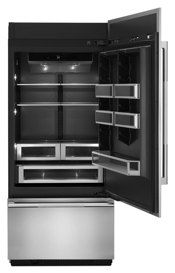 36” Panel-Ready Built-In Bottom-Freezer Refrigerator (Right-Hand Door Swing)
