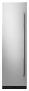 24" Built-In Column Freezer with RISE™ Panel Kit, Left Swing