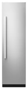 24" Built-In Column Freezer with NOIR™ Panel Kit, Right Swing