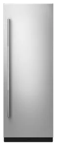 30" Built-In Column Freezer with RISE™ Panel Kit, Right Swing