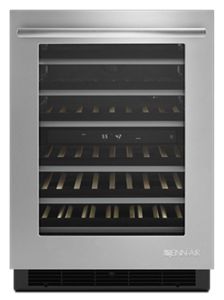 Description This Wine Refrigerator Has The Capacity Of Up To 46 Wine Bottles With Two Temperature Control You Can Easil Wine Cooler Dual Zone Wine Cooler Wine
