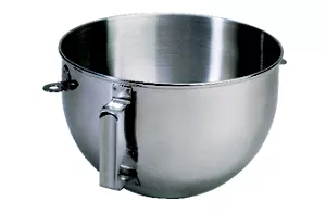 KitchenAid 4.5 Qt Polished Stainless Steel Bowl w Handle K45SBWH