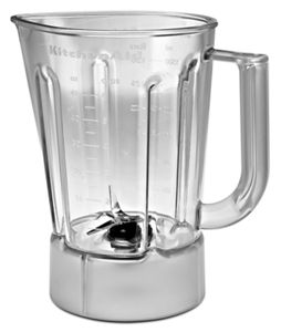 40 Oz Glass Jar for Blender (Fits model KSB354) gasket, collar and lid not included