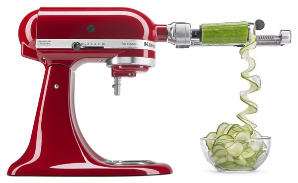KitchenAid® 7 Blade Spiralizer Plus with Peel, Core and Slice
