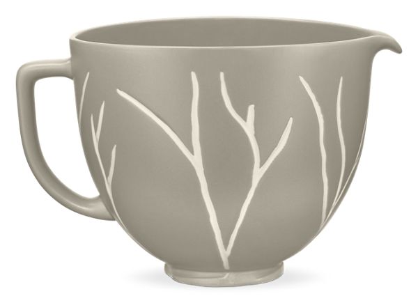 KitchenAid® 5 Quart Bare Leaves Ceramic Bowl