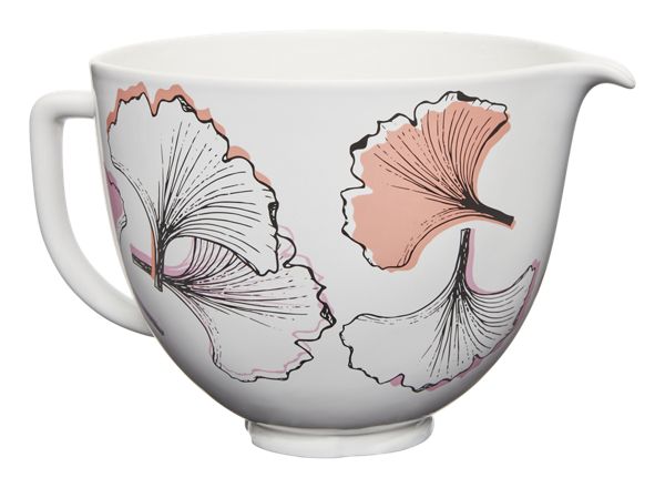 KitchenAid® 5 Quart Gingko Leaf Ceramic Bowl