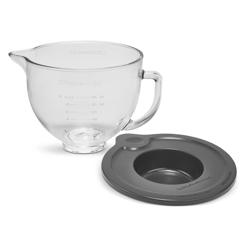 5 QT Food Grade Plastic Mixer Bowl Compatible with KITCHENAID TILT-HEAD  STAND MIXERS 4.5-Quart (4.3 L) And 5-Quart (4.7 L), With Spout and  Measuring