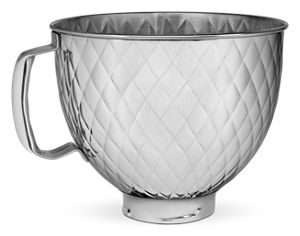 KitchenAid® 5 Quart Tilt Head Quilted Stainless Steel Bowl